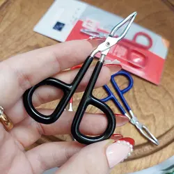 موچین قیچی ابرو تیتانیوم اعلا😍 - شکیبا بیوتی