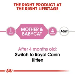 کنسرو غذای مادر و بچه گربه رویال کنین Royal Canin Mother & Baby وزن ۱۹۵ گرم