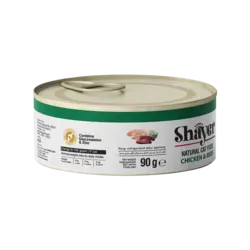 کنسرو غذای گربه با طعم مرغ و گوشت شایر Shayer Natural With Chicken & Beef بسته 3 عددی