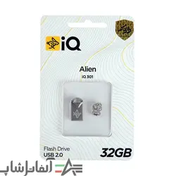 فلش مموری IQ مدل Alien 301 ظرفیت 32 گیگابایت - آلفاتل شاپ