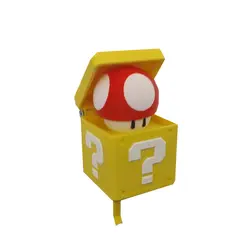 آویز لباس طرح جعبه قارچ ماریو