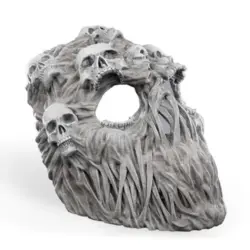 ماسک هالوین طرح گول Ghoul Face Halloween Mas