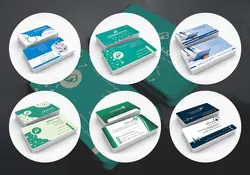 مجموعه 6 عددی کارت ویزیت پزشکی ویژه + PSD