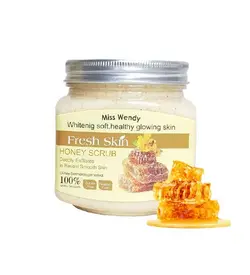 اسکراب صورت لایه بردار عصاره عسل برند میس وندی MISS WENDY