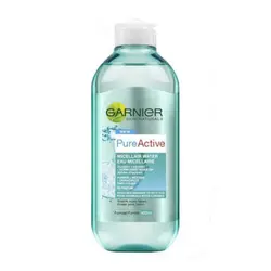 پاک کننده آرایش مسلار واتر مدل pure active برند گارنیر GARNIER