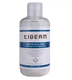 تونر پوست خشک و حساس تیبرم حجم ۲۰۰ میلی لیتر TIBERM