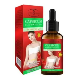 قطره لاغری بدن عصاره فلفل و زنجبیل برند ایچون بیوتی AICHUN BEAUTY