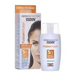 کرم ضد آفتاب بدون رنگ SPF 50 ایزدین فیوژن واتر IZDIN
