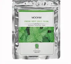 ماسک هیدروژلی عصاره نعنا ۱۰۰ گرمی برند مویام MOOYAM