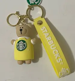 جاکلیدی سیلیکونی طرح خرس استارباکس