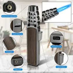 فندک پر قدرت JOBON JET FLAME LIGHTER - بلاونتو - فروشنده و وارد کننده محصولات دکور و گجت های روز دنیا