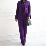 ست سه تیکه کت شلوار جلیقه کرپ مازراتی گرم بالا درجه یک و مزونی سایز 34 تا 60