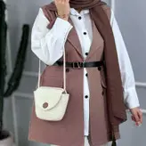 ست سه تیکه وست شومیز و کمربند زنانه و دخترانه سایز 36 تا 50 دوخت سفارشی