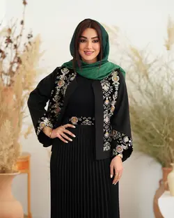 کت دامن مجلسی زنانه سایز بزرگ