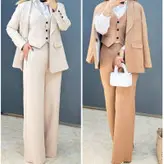 ست سه تیکه کت شلوار جلیقه مازراتی سایز ۳۸ تا ۶۰