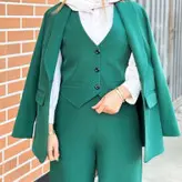 ست سه تیکه کت شلوار جلیقه مازراتی سایز ۳۸ تا ۶۰