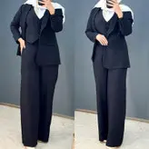 ست سه تیکه کت شلوار جلیقه مازراتی سایز ۳۸ تا ۶۰