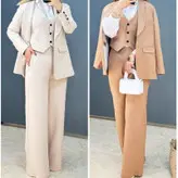 ست سه تیکه کت شلوار جلیقه مازراتی سایز ۳۸ تا ۶۰