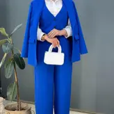 ست سه تیکه کت شلوار جلیقه مازراتی سایز ۳۸ تا ۶۰