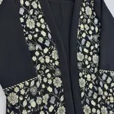 مانتو کتی مشکی کت تک مشکی کت مجلسی مشکی زنانه قد 72 فری سایز تا 44