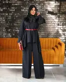 ست مانتو شلوار کمربند ویژه یلدا