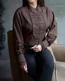 شومیز زنانه مجلسی سایز ۳۶ تا ۵۶ ویژه عید ۱۴۰۴