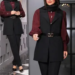 ست کامل مجلسی شومیز شلوار کمربند وست