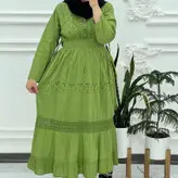 ساحلی بلند نخی تافته هندی فری سایز  تا 48