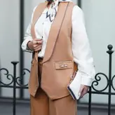 ست سه تیکه مجلسی شومیز شلوا ر جلیقه سایز 38 تا 48