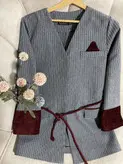 مانتو کتی کوتاه مزونی ویژه عید