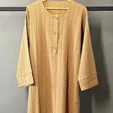 پیراهن بلند ساحلی جلو دکمه مناسب شیردهی سایز 48 تا 56