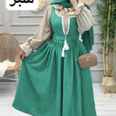 شومیز سارافون مجلسی شانتون فری سایز تا 46 دارای کمربند واسه تنظیم سایز