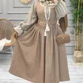 شومیز سارافون مجلسی شانتون فری سایز تا 46 دارای کمربند واسه تنظیم سایز