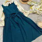 شومیز سارافون مجلسی شانتون فری سایز تا 46 دارای کمربند واسه تنظیم سایز