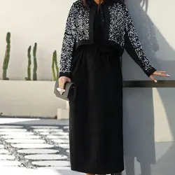 ست دو تیکه کت سارافون مخمل پولک دوزی شده سایز 36 تا 46 ترند و شیک