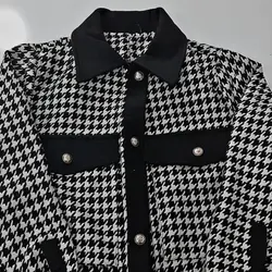 کراپ کت یقه شکاری