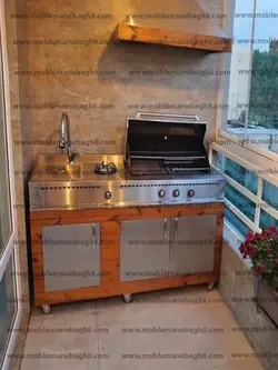باربیکیو استیل 304 صنعتی | فروشگاه مبلمان باغی