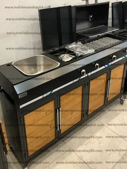 باربیکیو استیل 304 صنعتی | فروشگاه مبلمان باغی