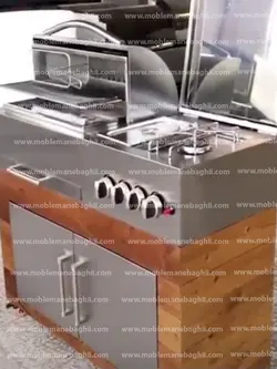 باربیکیو استیل 304 صنعتی | فروشگاه مبلمان باغی