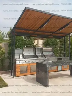 باربیکیو استیل 304 صنعتی | فروشگاه مبلمان باغی