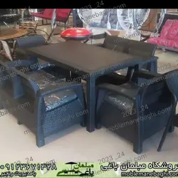 ست صندلی مبلی بامیز پذیرایی 4نفره | فروشگاه مبلمان باغی