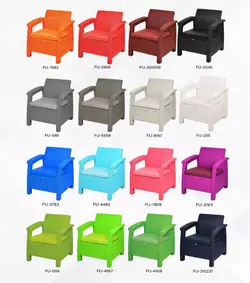 ست صندلی مبلی بامیز پذیرایی 4نفره | فروشگاه مبلمان باغی