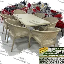 ست6نفره صندلی ومیز نهار خوری ناصر | فروشگاه مبلمان باغی
