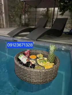 سینی شناوراستخری حصیر بافت | فروشگاه مبلمان باغی