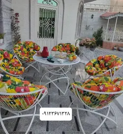 خرید میز و صندلی باغی وتراس مهتاب 1403| فروشگاه مبلمان...