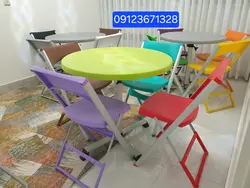 میز و صندلی تاشو 4 نفره | فروشگاه مبلمان باغی