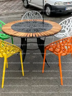میز و صندلی درختی پلمیر | فروشگاه مبلمان باغی