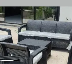 میز و صندلی پلیمری | فروشگاه مبلمان باغی2025