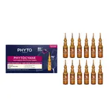 سرم ویال ضد ریزش و رشد موی فیتوسیان Phyto Cyane فیتو phyto مناسب بانوان Women اورجینال فرانسه بسته 12 عددی
