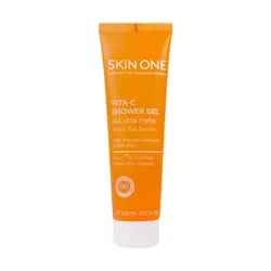 شاور ژل حاوی آنتی اکسیدان و ویتامین C اسکین وان skin one vita-c حجم 150 میل